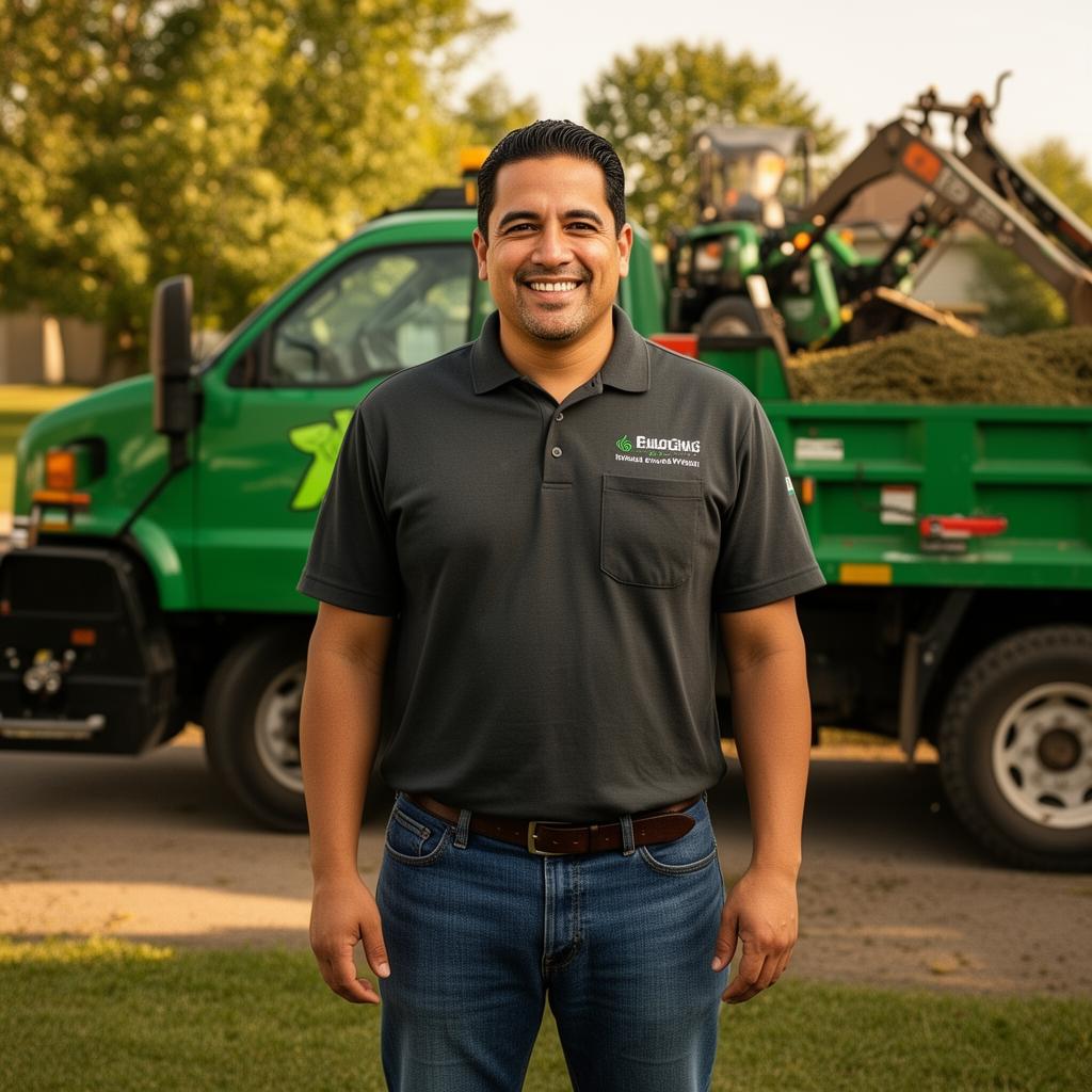 Eliot Carbajal, owner of 4 Season's Landscaping