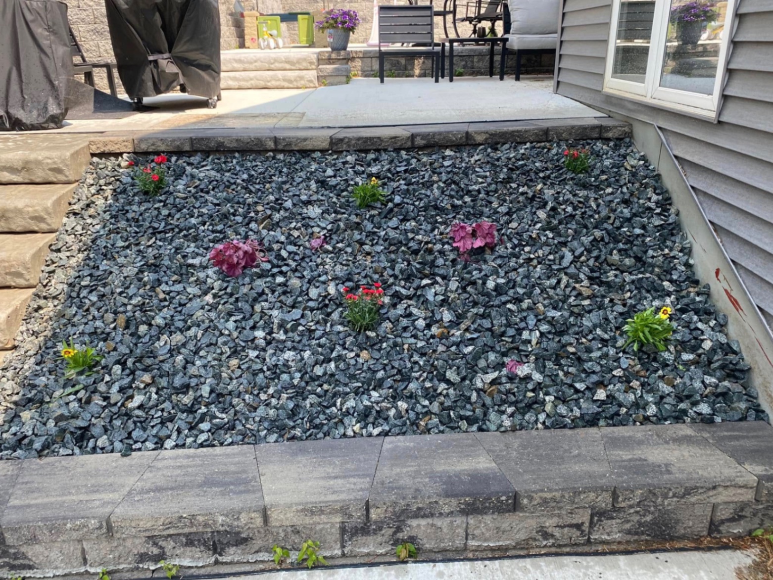 Decorative Stone Bed